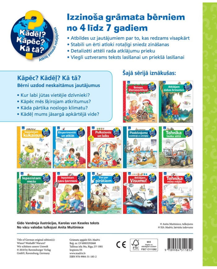 Mēs sargājam apkārtējo vidi