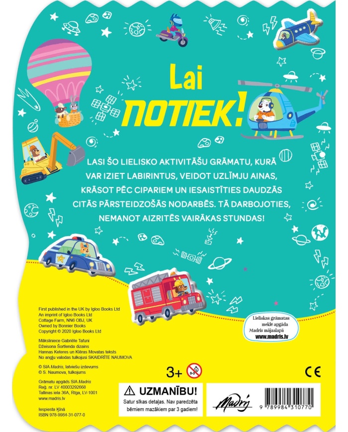 Lai notiek! Aktivitāšu grāmata Lai notiek! Aktivitāšu grāmata
