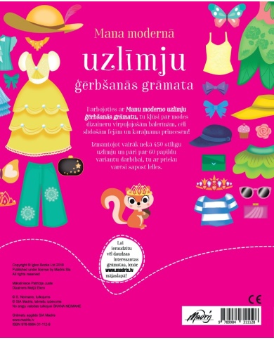 Mana modernā uzlīmju ģērbšanās grāmata Mana modernā uzlīmju ģērbšanās grāmata