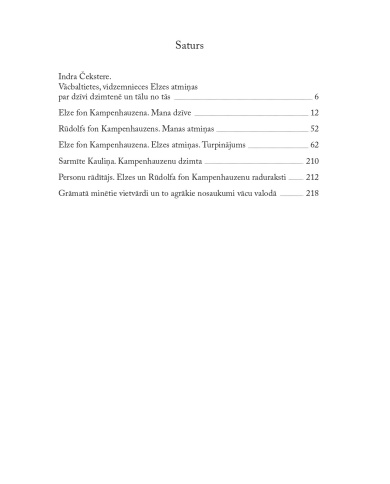 Elzes un Rūdolfa stāsts. Atmiņas no vecās Vidzemes Elzes un Rūdolfa stāsts. Atmiņas no vecās Vidzemes