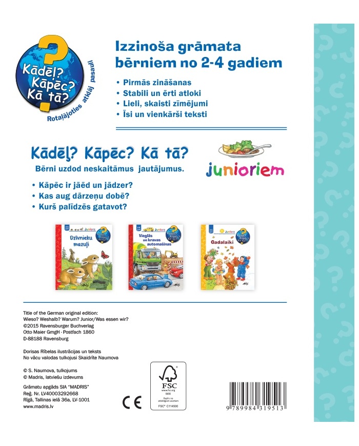 Ko mēs ēdam? Ko mēs ēdam?