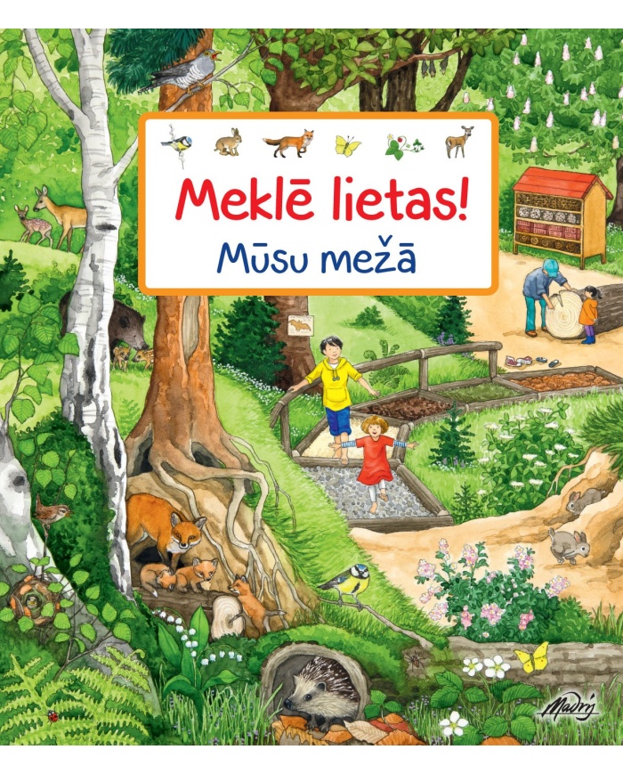 Mūsu mežā. Meklē lietas!