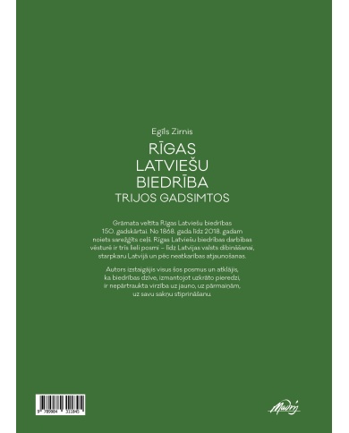 Rīgas Latviešu biedrība trijos gadsimtos Rīgas Latviešu biedrība trijos gadsimtos