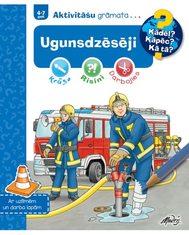 Ugunsdzēsēji. Aktivitāšu grāmata Ugunsdzēsēji. Aktivitāšu grāmata