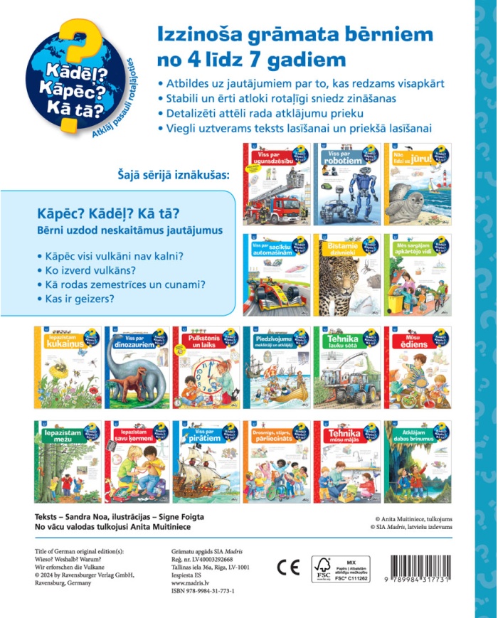 Mēs pētām vulkānus