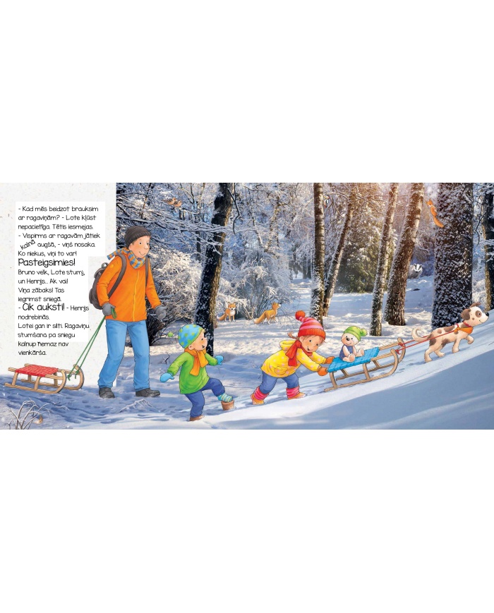 Lote atklāj pasauli ziemā. Pirmā dabas grāmata