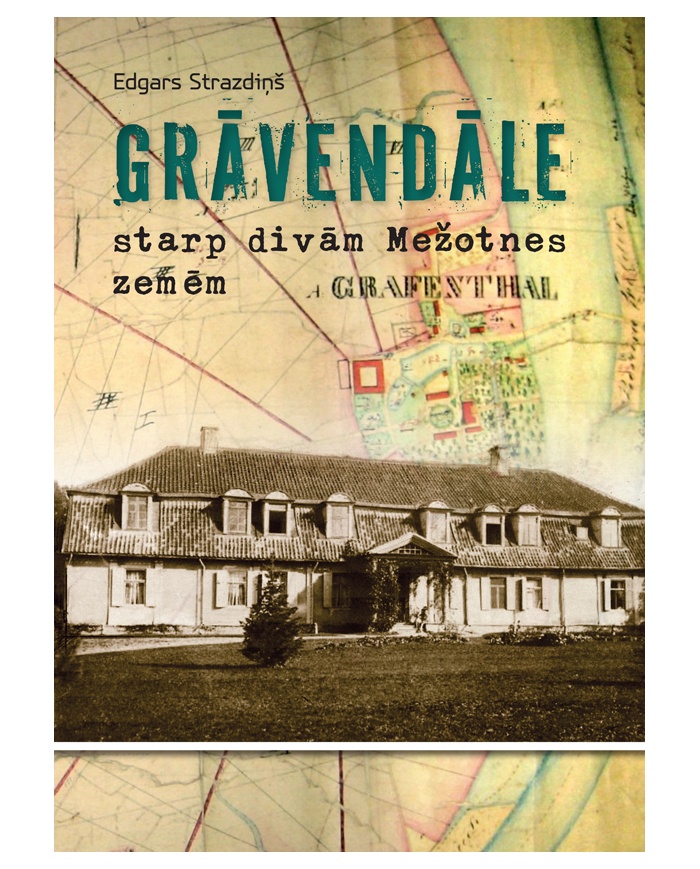 Grāvendāle starp divām Mežotnes zemēm