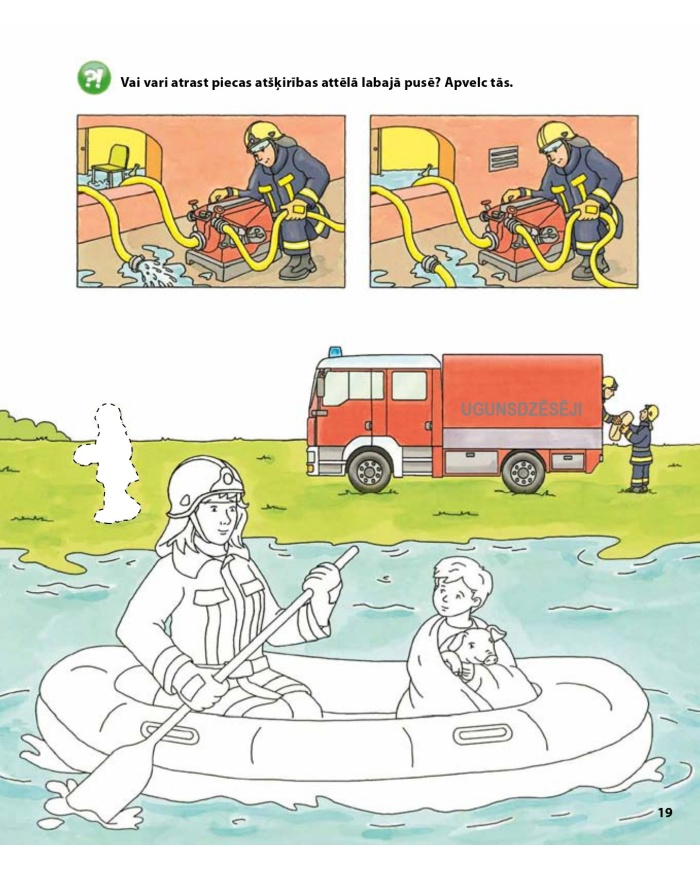 Ugunsdzēsēji. Aktivitāšu grāmata
