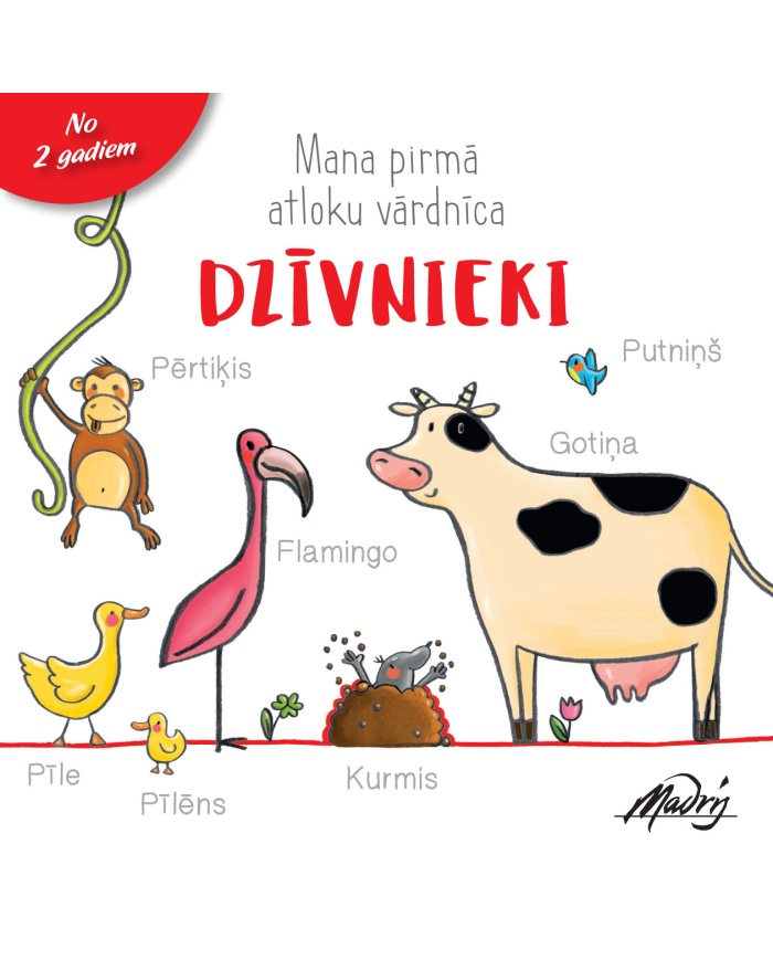 Dzīvnieki. Mana pirmā atloku vārdnīca