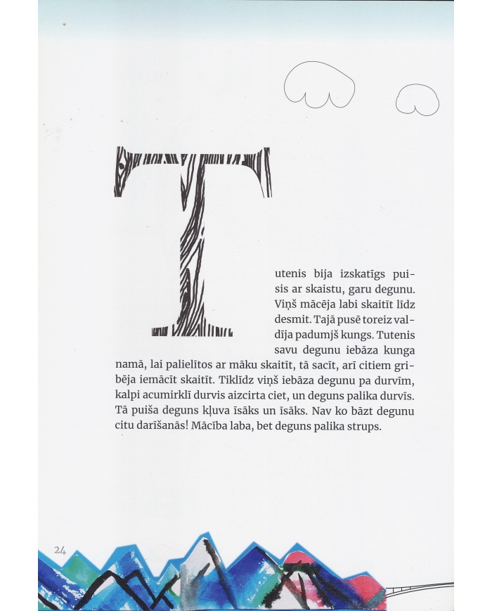 Zilo kalnu Zilā kraukļa pasaka. Milži Zilo kalnu Zilā kraukļa pasaka. Milži