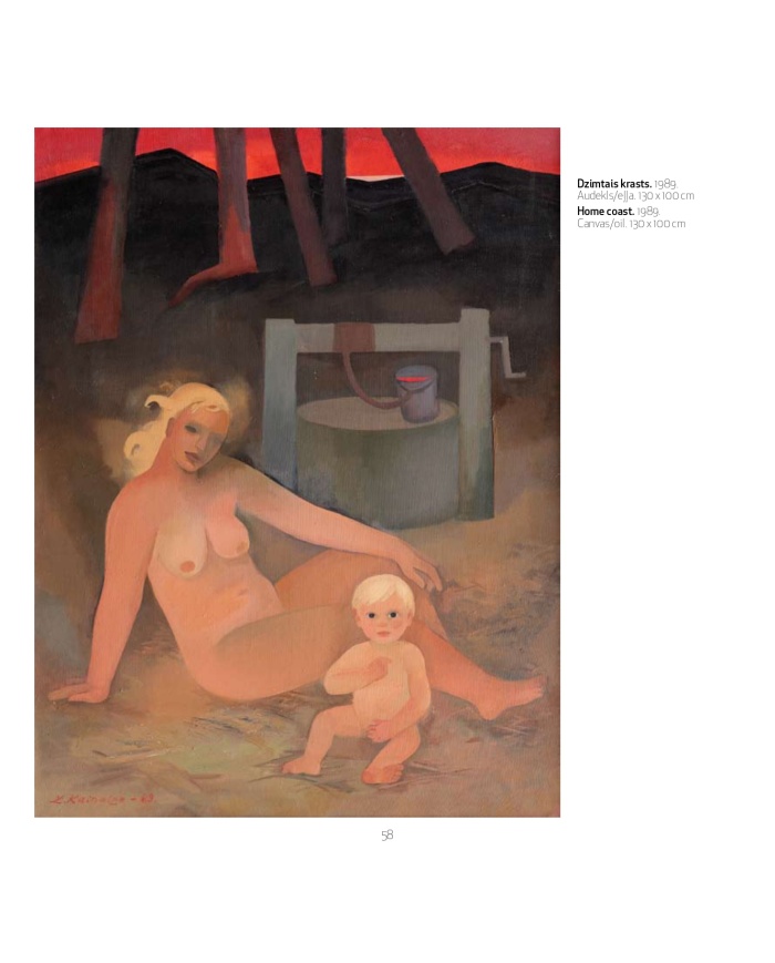 Laine Kainaize. Gleznas