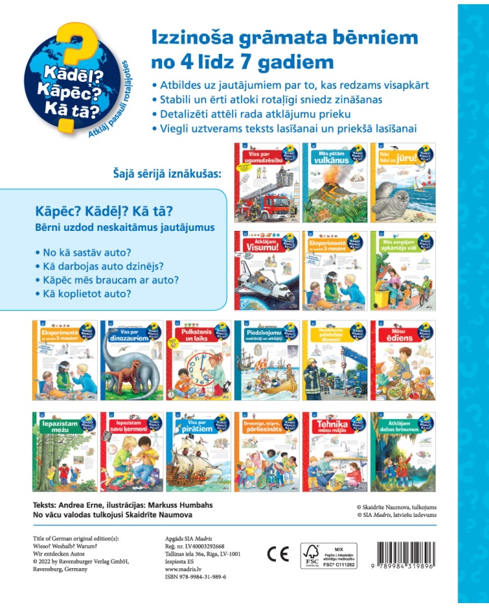 Mēs atklājam auto. Kādēļ? Kāpēc? Kā tā?