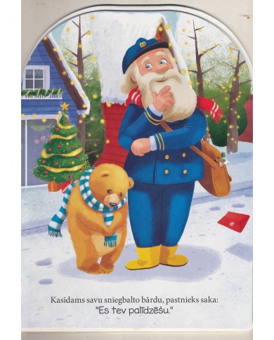 Ziemassvētku vecīša pastkaste. Ar īstu vēstuli rakstīšanai!