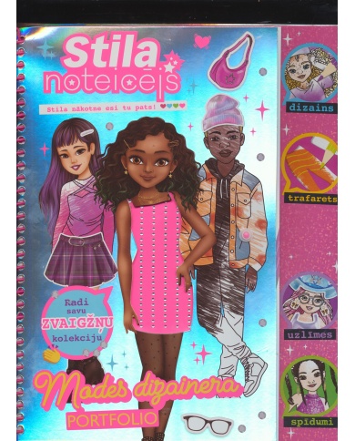 Modes dizainera portfolio. Stila noteicējs