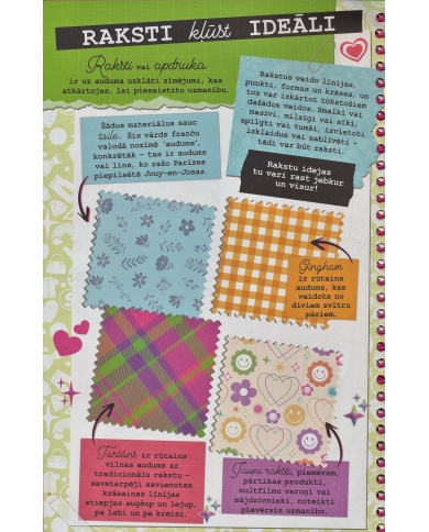 Modes dizainera portfolio. Stila noteicējs