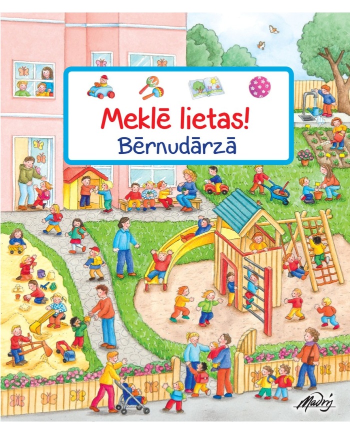 Bērnudārzā. Meklē lietas!