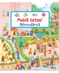 Bērnudārzā. Meklē lietas!