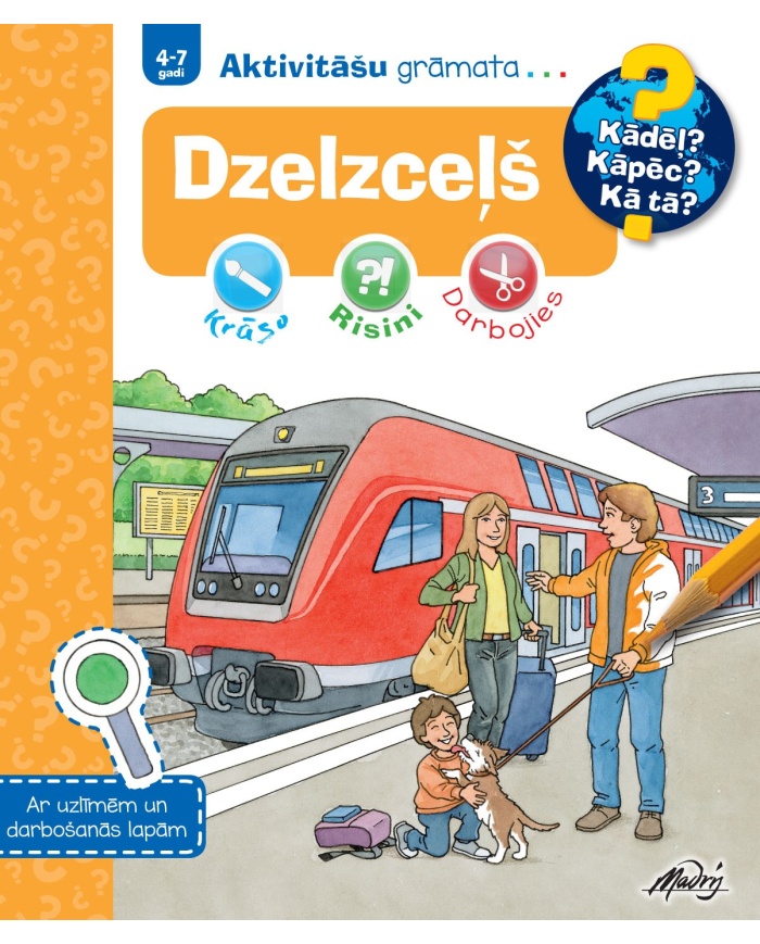 Dzelzceļš. Aktivitāšu grāmata