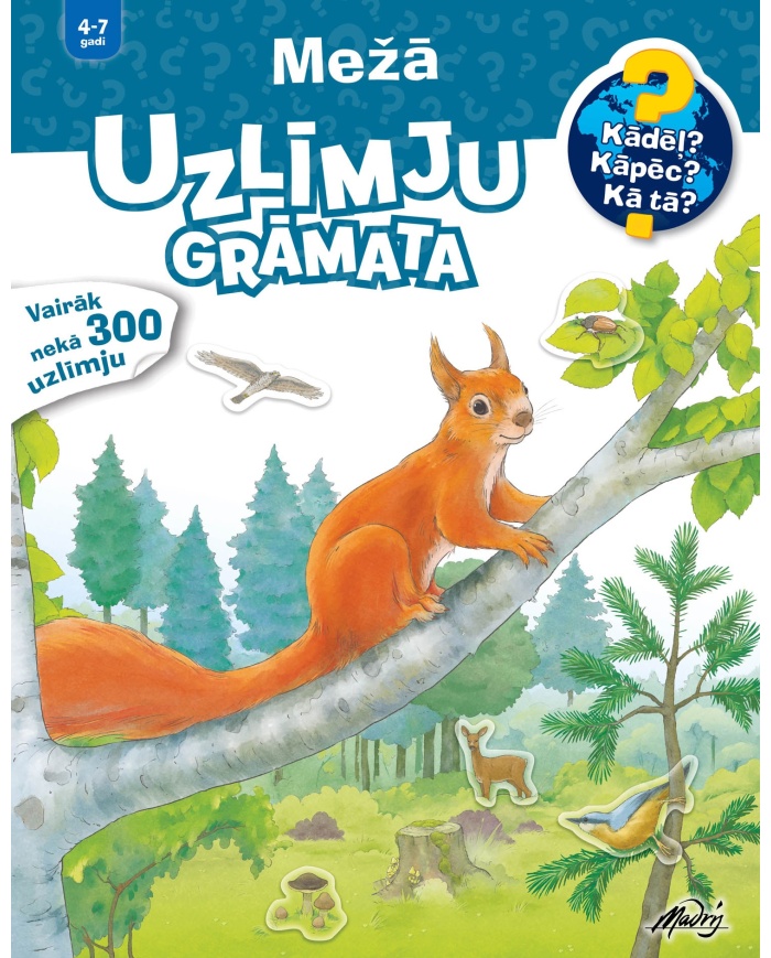 Mežā. Uzlīmju grāmata Mežā. Uzlīmju grāmata