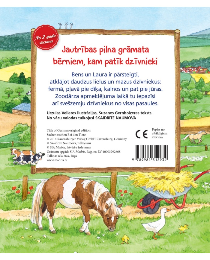 Pie dzīvniekiem. Meklē lietas! Pie dzīvniekiem. Meklē lietas!