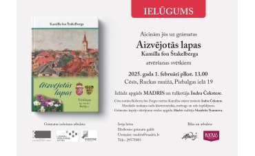 Grāmatas "Aizvējotās lapas" atvēršanas svētki Grāmatas "Aizvējotās lapas" atvēršanas svētki