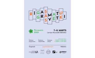 Rīgas Grāmatu svētki - Pavasaris 2025 Rīgas Grāmatu svētki - Pavasaris 2025