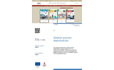 Atbalsts procesu digitalizācijai Atbalsts procesu digitalizācijai