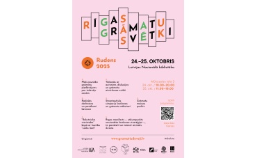 Rīgas Grāmatu svētki  - Rudens 2025 Rīgas Grāmatu svētki  - Rudens 2025